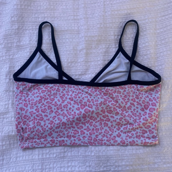 tiny pink cheetah print tank! - Picture 2 of 5